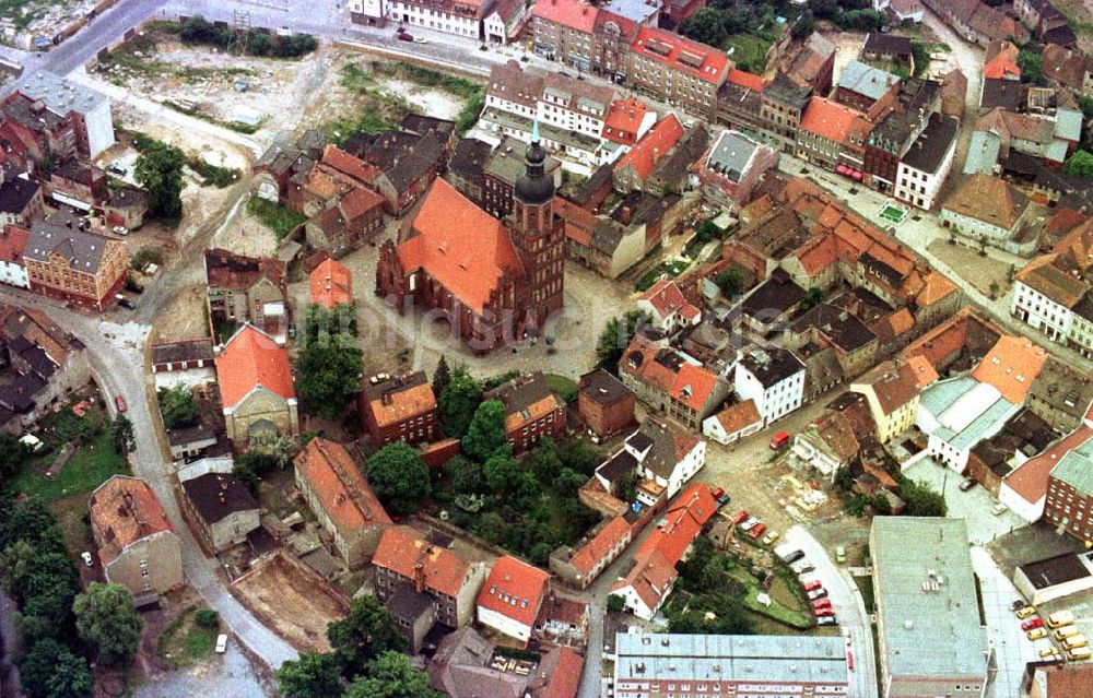 Luftaufnahme Spremberg - Stadtkern von Spremberg/Brandenburg 05.05.1994