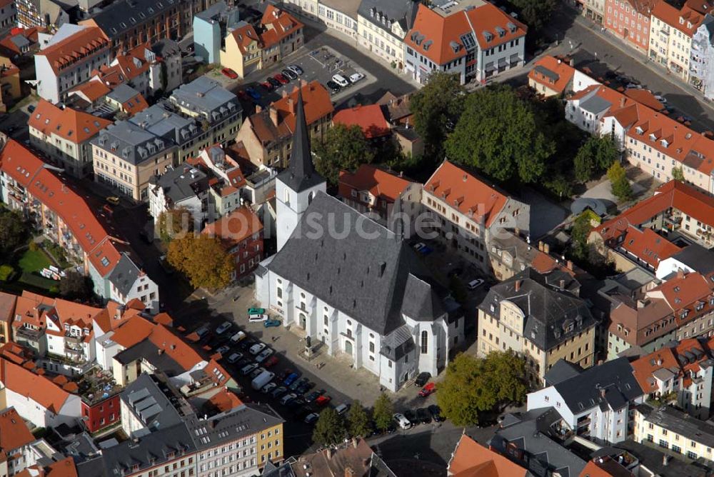 Luftaufnahme Weimar - Stadtkirche St. Peter und Paul