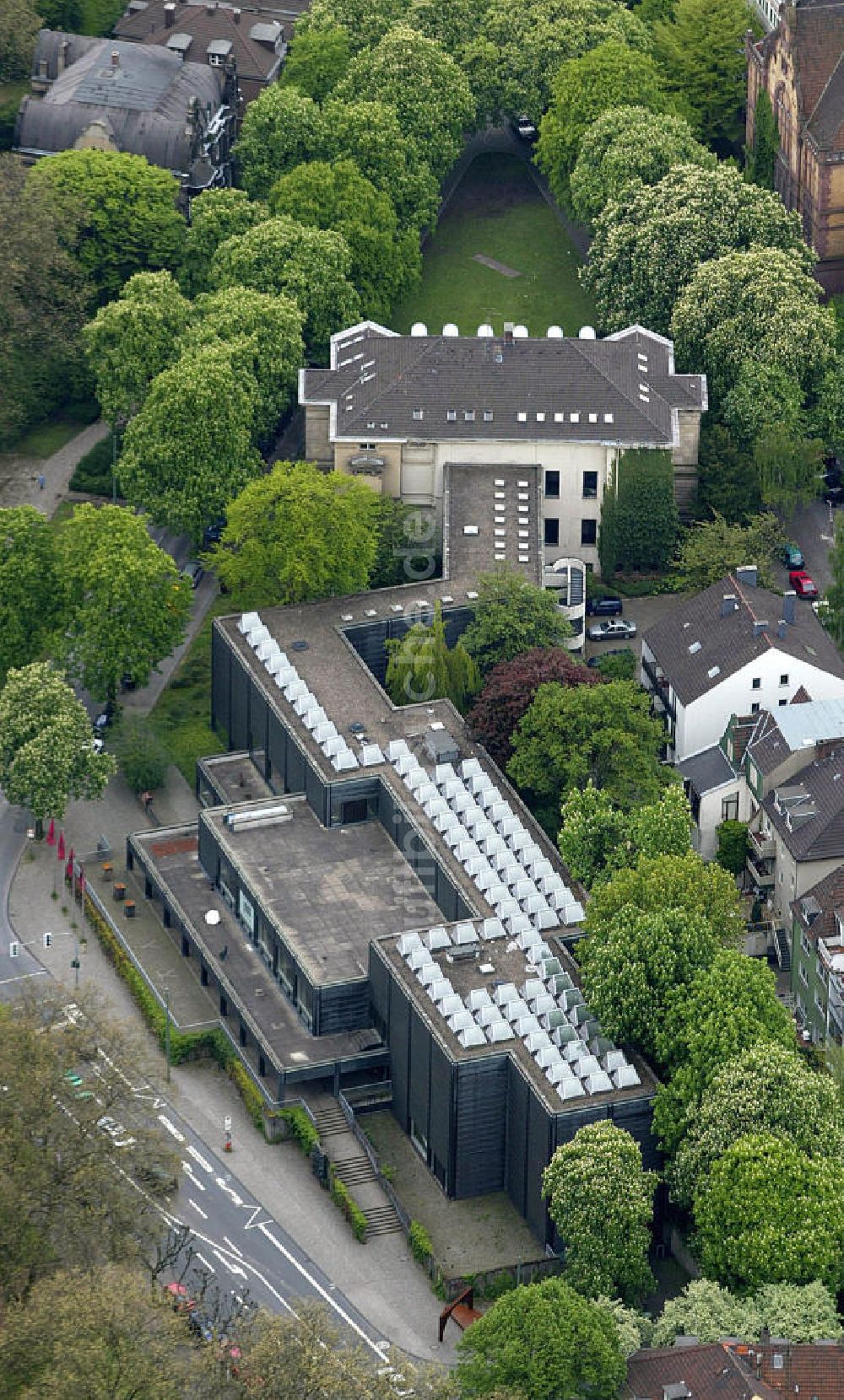 Bochum aus der Vogelperspektive: Stadtmuseum Bochum