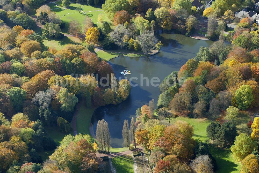 Luftaufnahme Bochum - Stadtpark Bochum