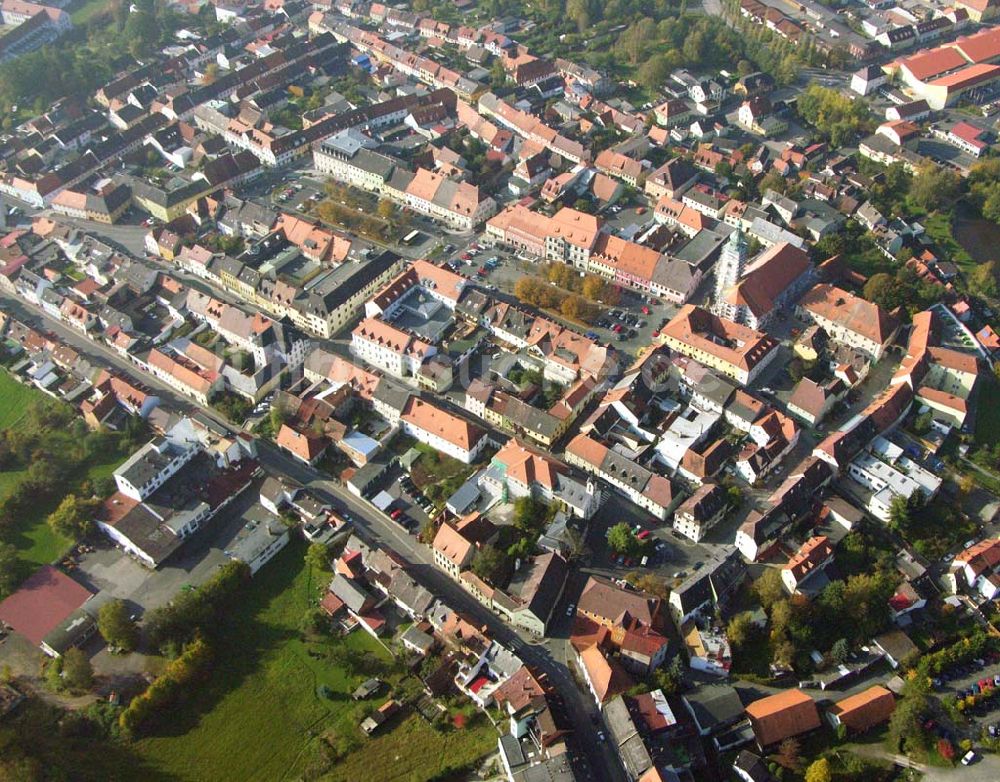 Luftbild Tirschenreuth - Stadtpfarrkirche Mariae Himmelfahrt