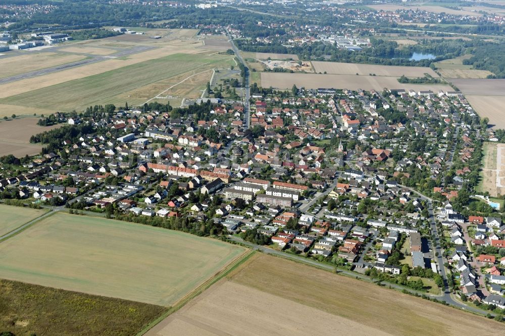 Braunschweig von oben - Stadtrand und Außenbezirks- Wohngebiet in Braunschweig im Bundesland Niedersachsen