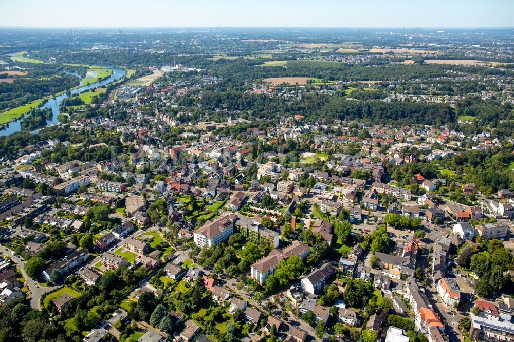 Luftaufnahme Bochum - Stadtrand und Außenbezirks- Wohngebiete in Bochum im Bundesland Nordrhein-Westfalen