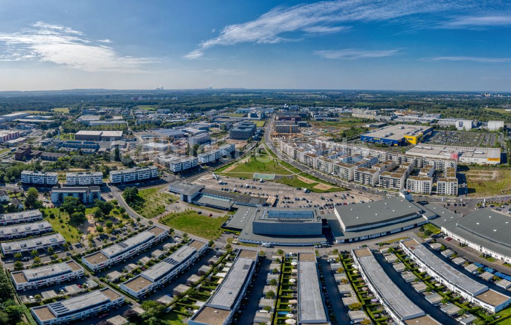 Luftaufnahme Köln - Stadtrand und Außenbezirks- Wohngebiete Butzweilerhof im Ortsteil Ossendorf in Köln im Bundesland Nordrhein-Westfalen, Deutschland