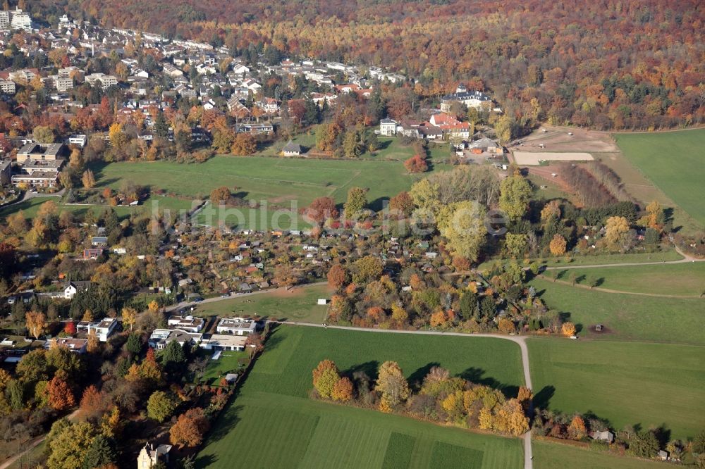 Luftbild Darmstadt - Stadtrand und Außenbezirks- Wohngebiete in Darmstadt im Bundesland Hessen