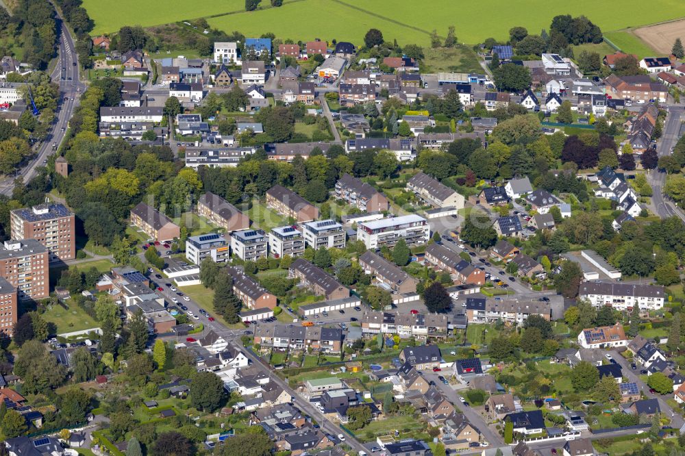 Hardt von oben - Stadtrand und Außenbezirks- Wohngebiete in Hardt im Bundesland Nordrhein-Westfalen, Deutschland