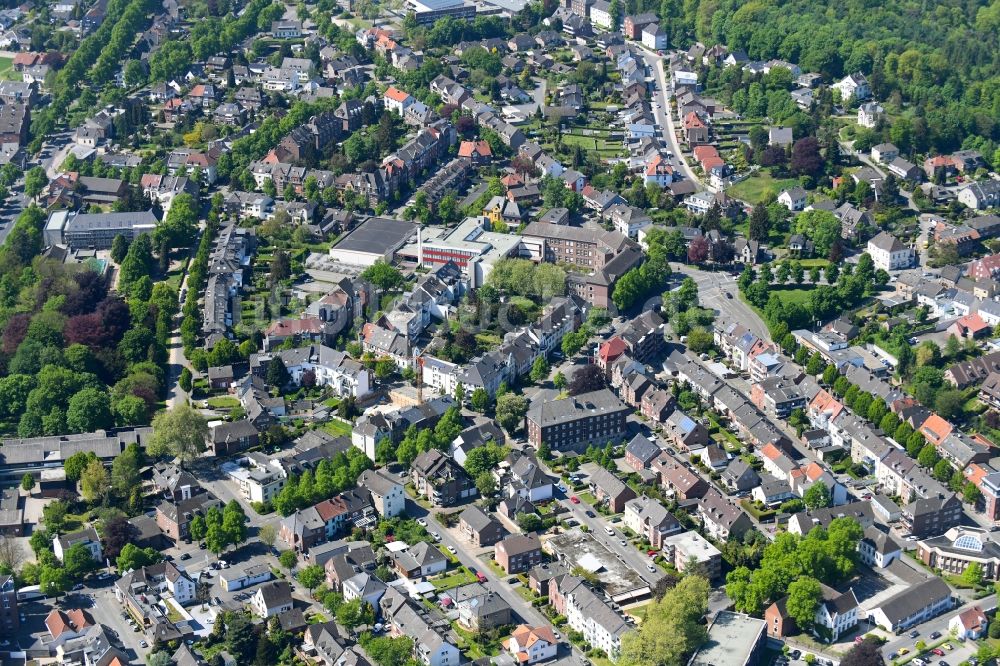 Luftaufnahme Kleve - Stadtrand und Außenbezirks- Wohngebiete in Kleve im Bundesland Nordrhein-Westfalen, Deutschland