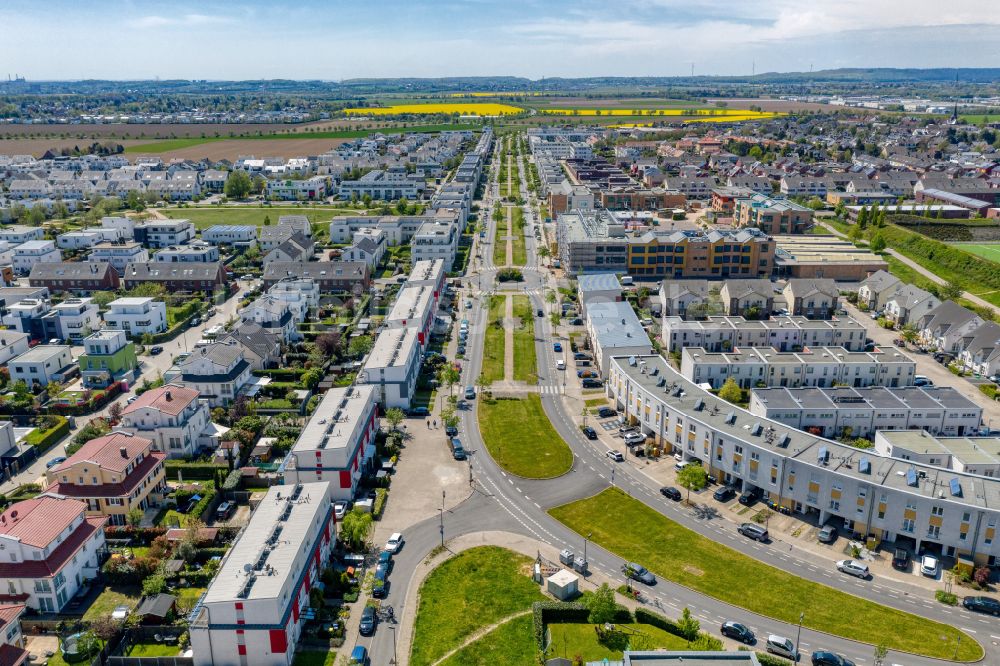 Luftaufnahme Köln - Stadtrand und Außenbezirks- Wohngebiete in Köln im Bundesland Nordrhein-Westfalen, Deutschland