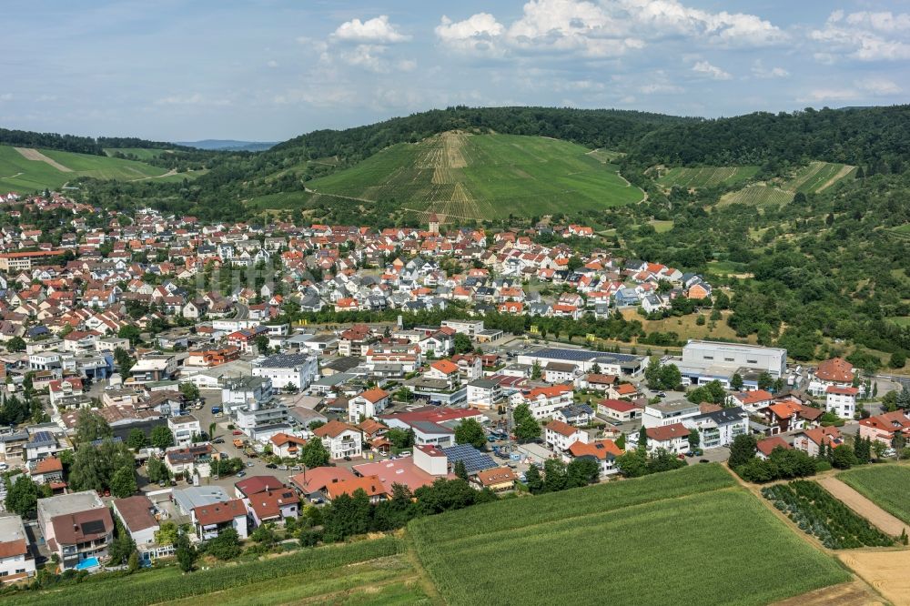 Luftbild Korb - Stadtrand und Außenbezirks- Wohngebiete in Korb im Bundesland Baden-Württemberg