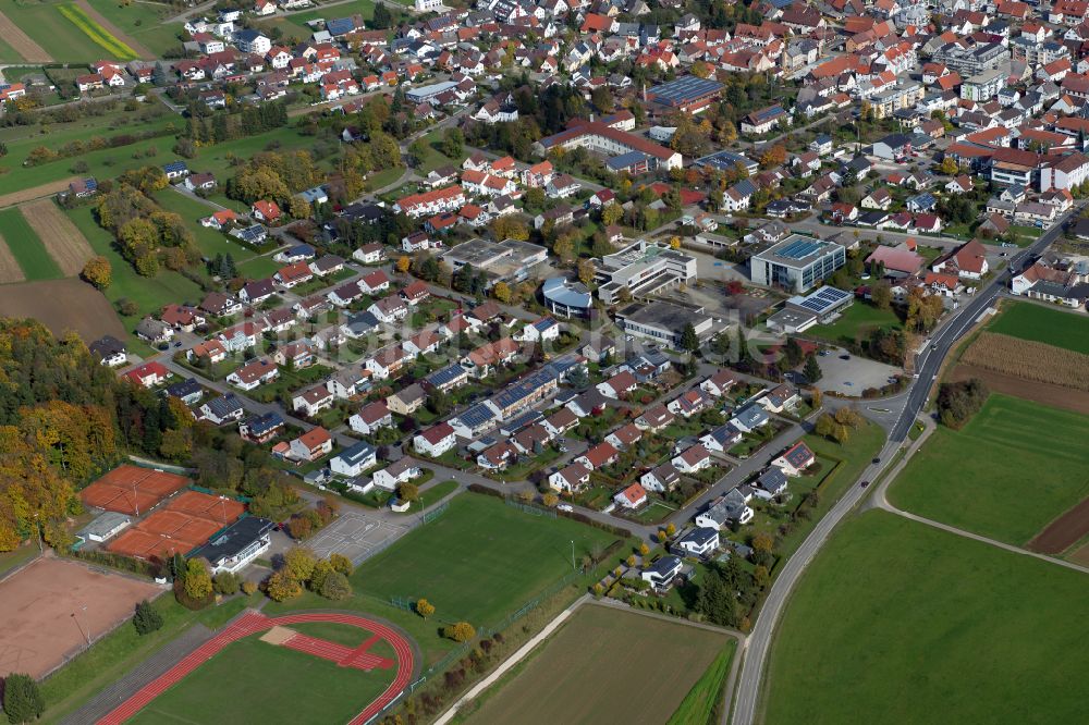 Luftbild Laichingen - Stadtrand und Außenbezirks- Wohngebiete in Laichingen im Bundesland Baden-Württemberg, Deutschland