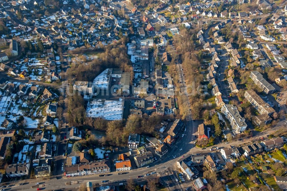 Essen aus der Vogelperspektive: Stadtrand und Außenbezirks- Wohngebiete im Ortsteil Stadtbezirke IX in Essen im Bundesland Nordrhein-Westfalen