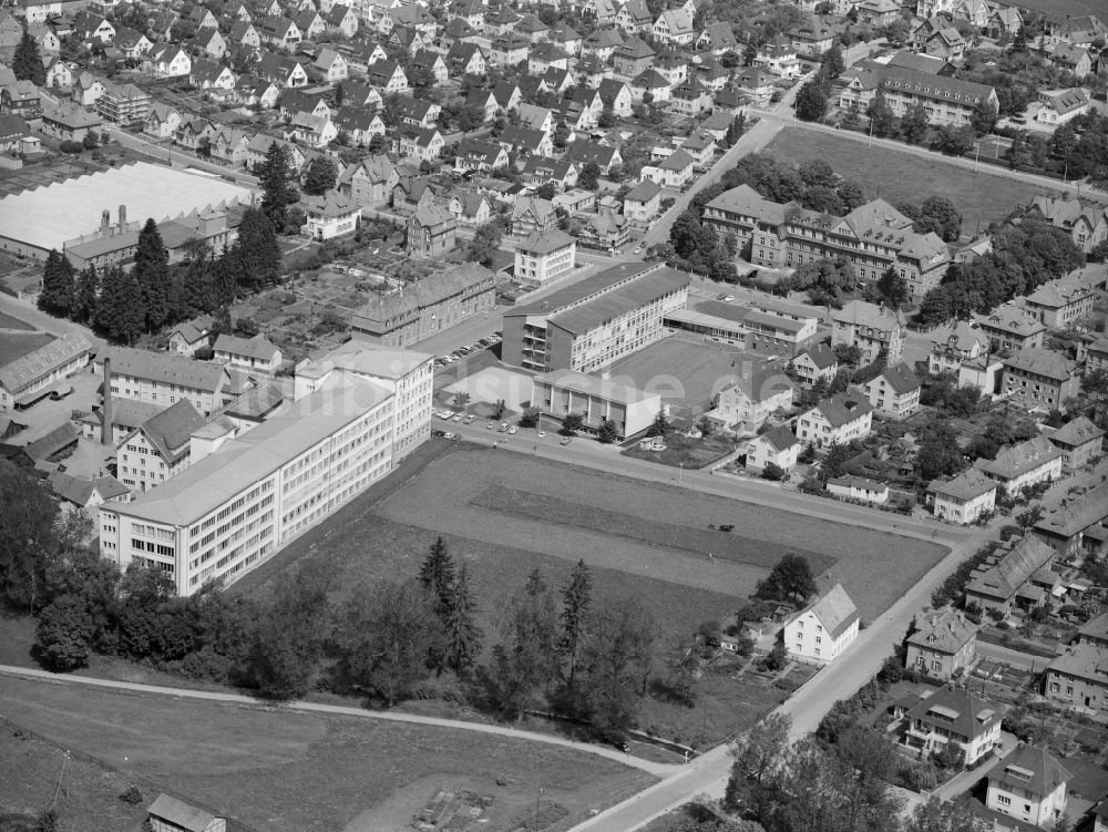 Waiblingen aus der Vogelperspektive: Stadtrand und Außenbezirks- Wohngebiete in Waiblingen im Bundesland Baden-Württemberg, Deutschland