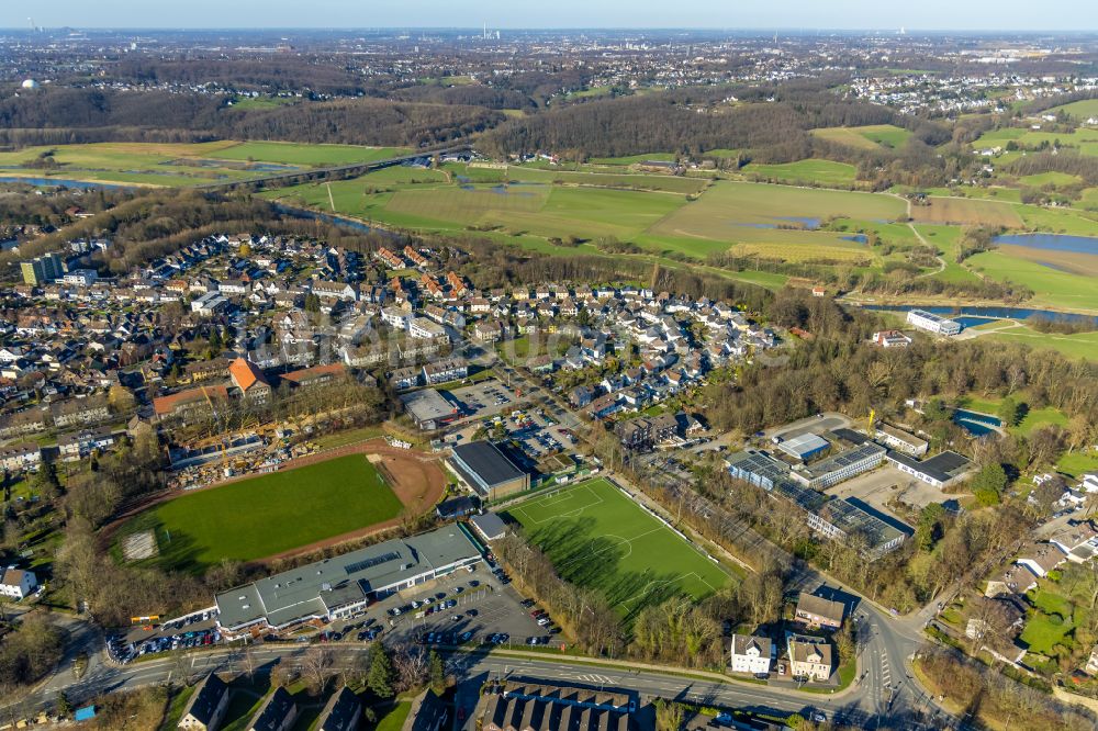 Welper aus der Vogelperspektive: Stadtrand und Außenbezirks- Wohngebiete in Welper im Bundesland Nordrhein-Westfalen, Deutschland