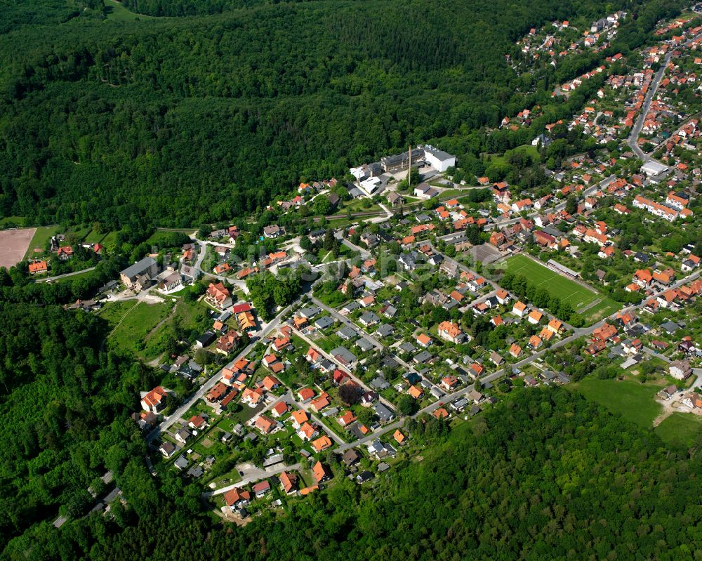 Luftbild Wernigerode - Stadtrand und Außenbezirks- Wohngebiete in Wernigerode im Bundesland Sachsen-Anhalt, Deutschland