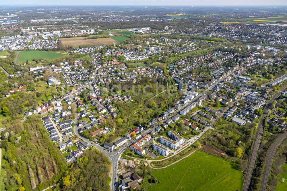 Dortmund von oben - Stadtteil- Ansicht Schüren-Alt in Dortmund im Bundesland Nordrhein-Westfalen, Deutschland