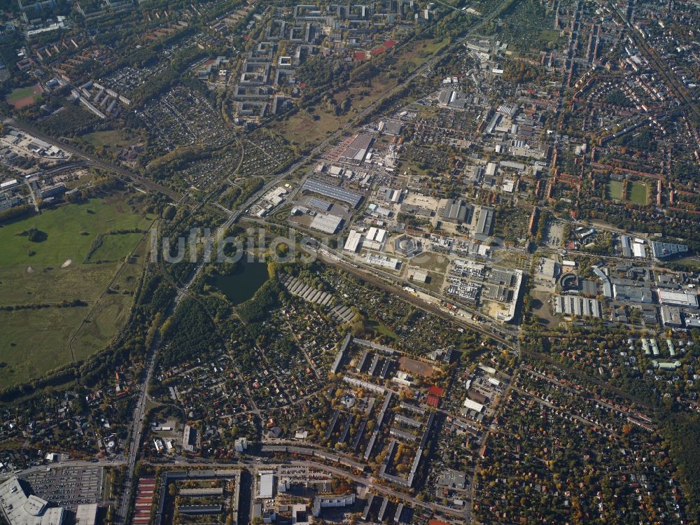 Potsdam aus der Vogelperspektive: Stadtteil Babelsberg im Stadtgebiet in Potsdam im Bundesland Brandenburg