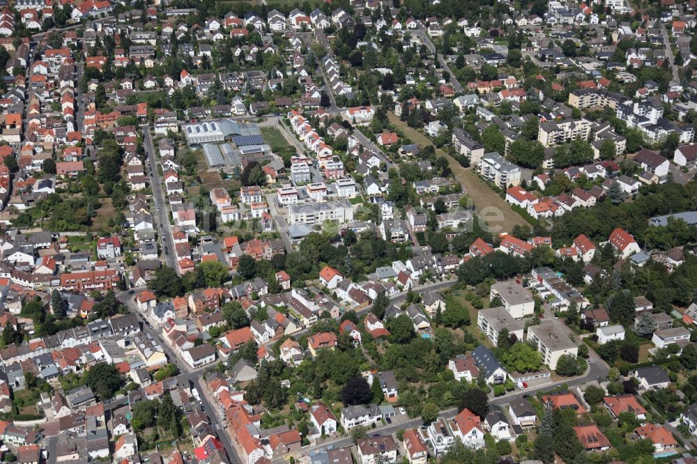 Mainz aus der Vogelperspektive: Stadtteil Bretzenheim im Stadtgebiet in Mainz im Bundesland Rheinland-Pfalz