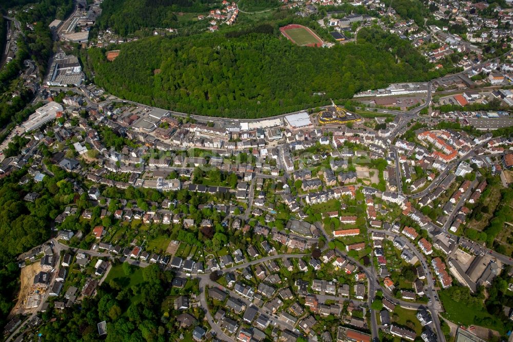 Luftaufnahme Ennepetal - Stadtteil Büttenberg im Stadtgebiet in Ennepetal im Bundesland Nordrhein-Westfalen