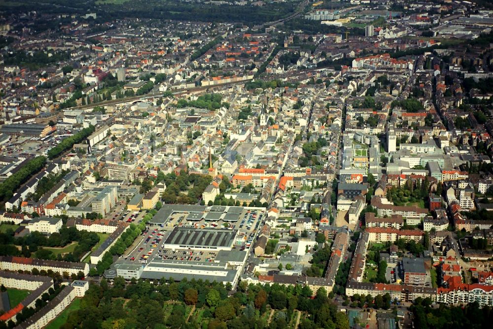 Luftaufnahme Köln - Stadtteil Ehrenfeld in Köln im Bundesland Nordrhein-Westfalen