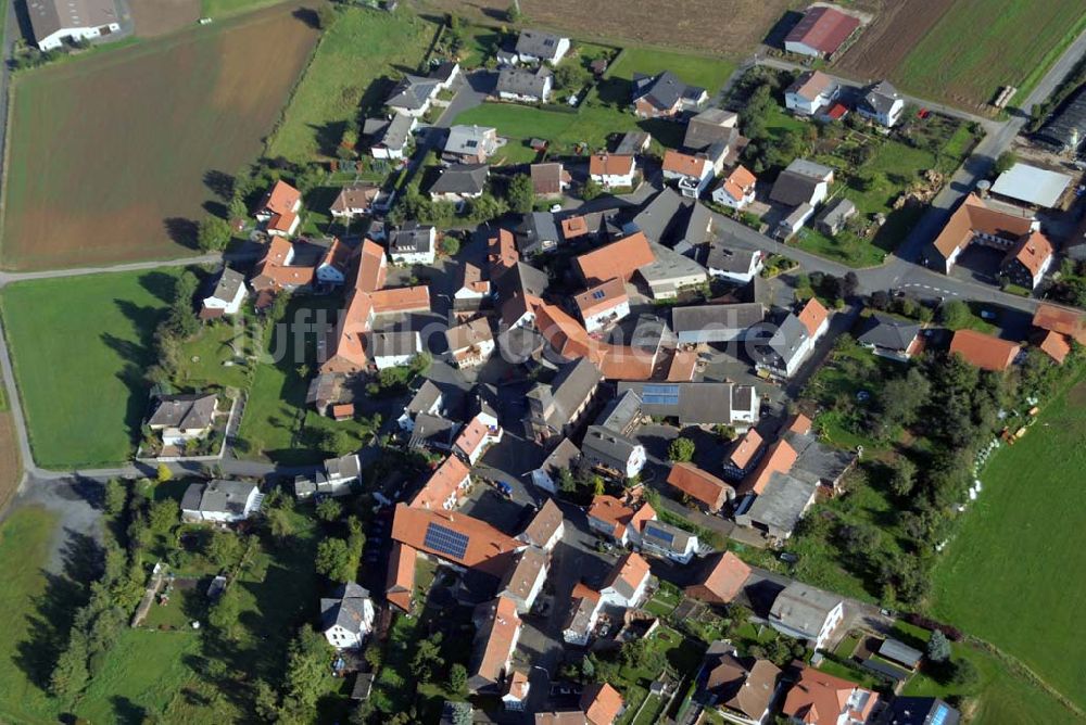 Erfurtshausen aus der Vogelperspektive: Stadtteil Erfurtshausen