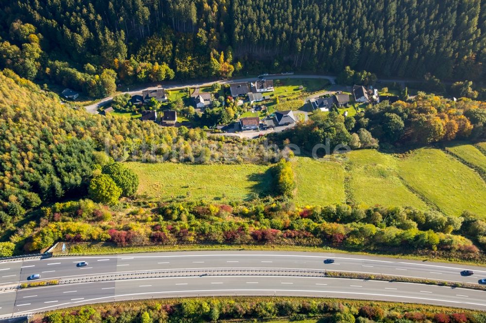 Luftaufnahme Meschede - Stadtteil Freienohl in Meschede im Bundesland Nordrhein-Westfalen