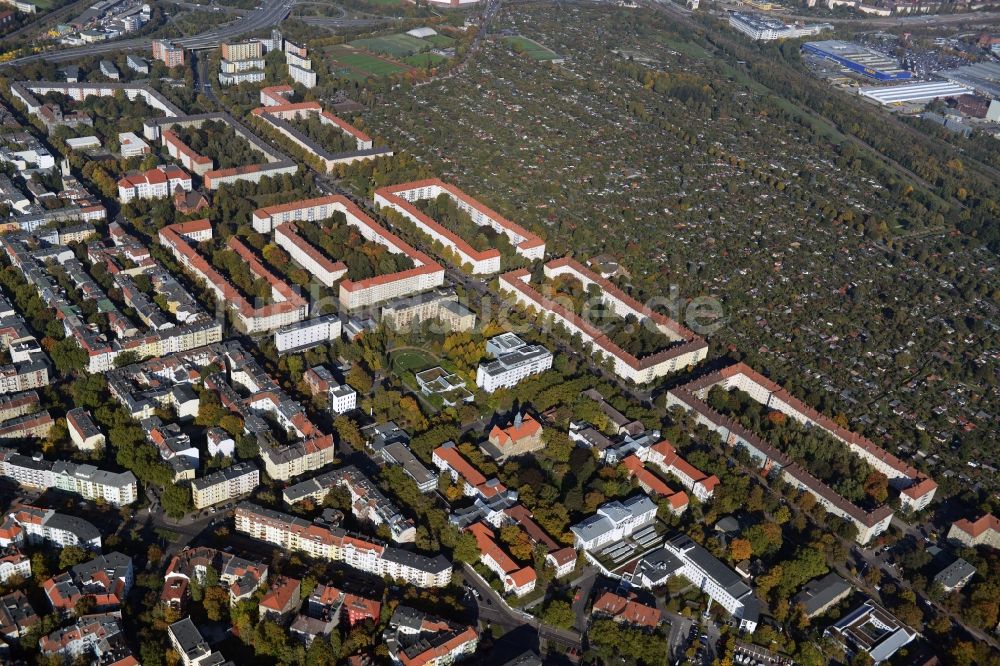 Luftbild Berlin - Stadtteil Friedenau im Stadtgebiet in Berlin