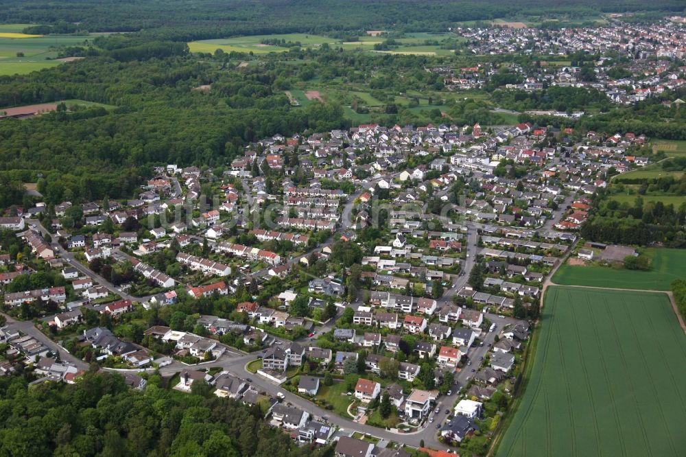 Luftbild Dietzenbach - Stadtteil Hexenberg im Stadtgebiet in Dietzenbach im Bundesland Hessen