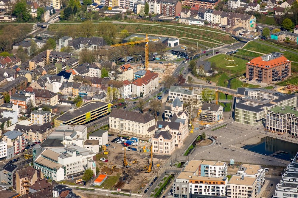 Dortmund von oben - Stadtteil Hörde im Stadtgebiet in Dortmund im Bundesland Nordrhein-Westfalen