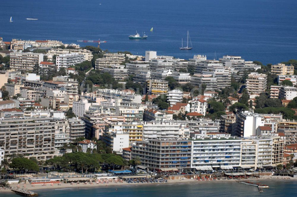 Antibes aus der Vogelperspektive: Stadtteil Juan-les-Pins von Antibes