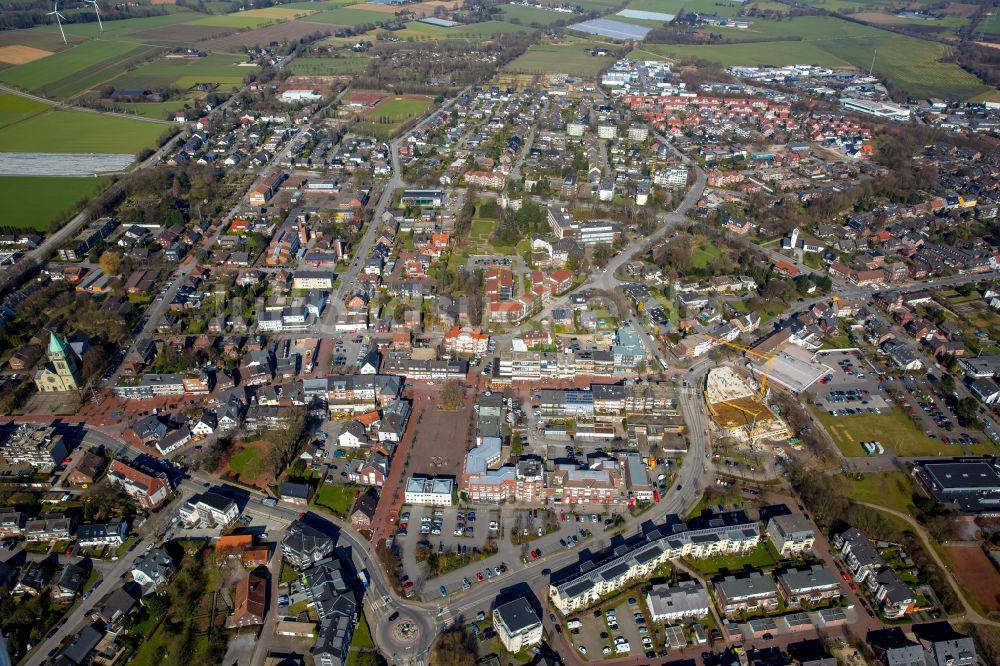 Luftbild Bottrop - Stadtteil Kirchhellen im Stadtgebiet Bottrop im Bundesland Nordrhein-Westfalen