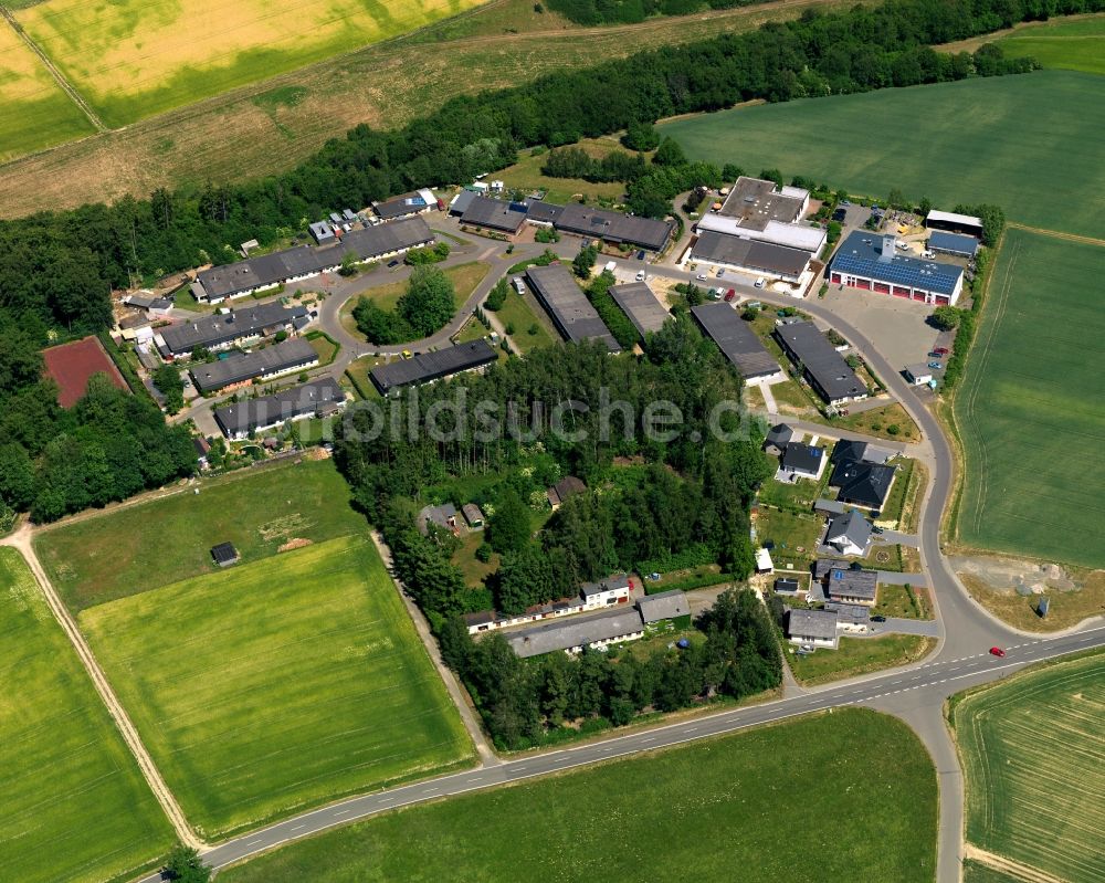 Rhaunen aus der Vogelperspektive: Stadtteil Königstein in Rhaunen im Bundesland Rheinland-Pfalz