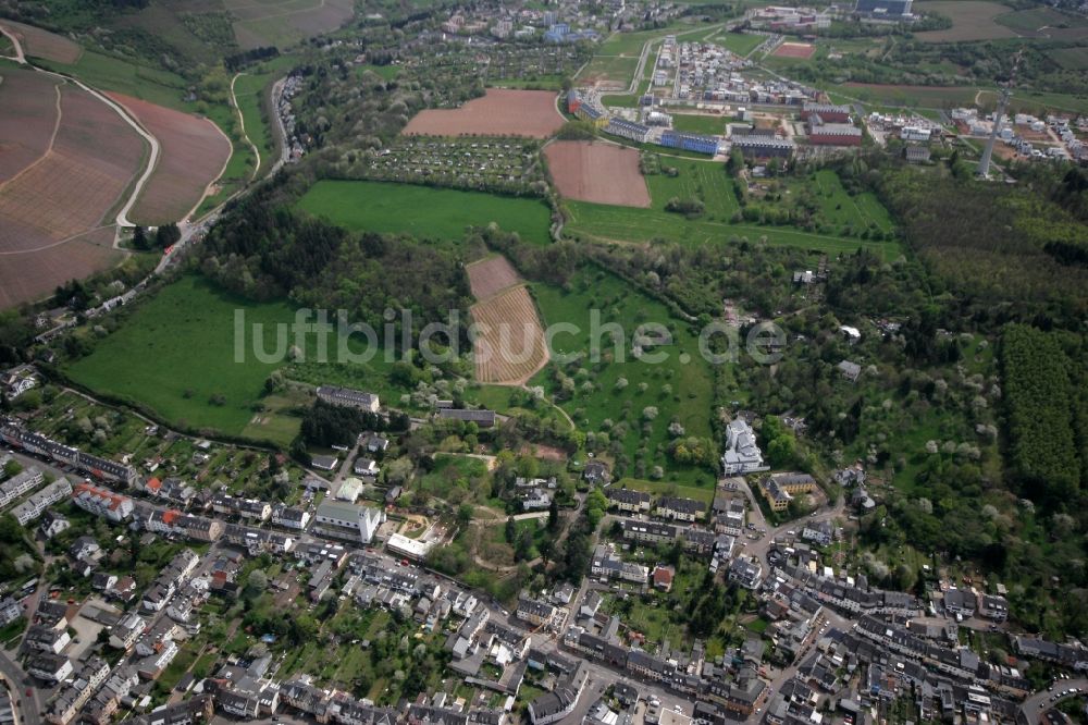 Trier Kürenz von oben - Stadtteil Kürenz in Trier im Bundesland Rheinland-Pfalz