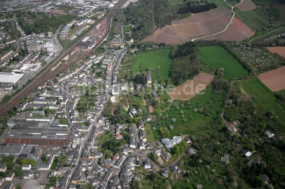 Trier Kürenz aus der Vogelperspektive: Stadtteil Kürenz in Trier im Bundesland Rheinland-Pfalz