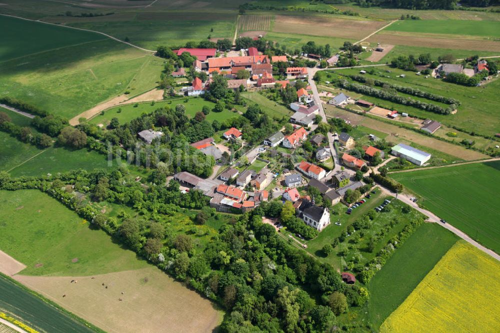 Luftbild Gau-Algesheim - Stadtteil Laurenziberg Gau-Algesheim