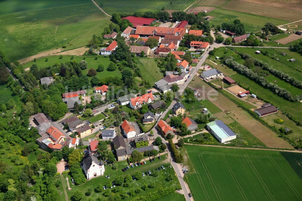 Luftaufnahme Gau-Algesheim - Stadtteil Laurenziberg Gau-Algesheim