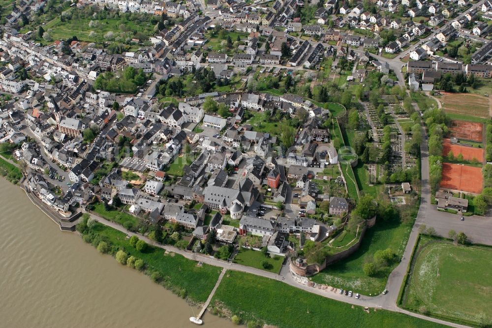 Luftaufnahme Trier - Stadtteil Pfalzel in Trier im Bundesland Rheinland-Pfalz