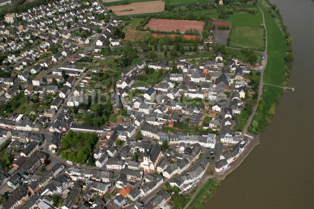 Trier aus der Vogelperspektive: Stadtteil Pfalzel in Trier im Bundesland Rheinland-Pfalz