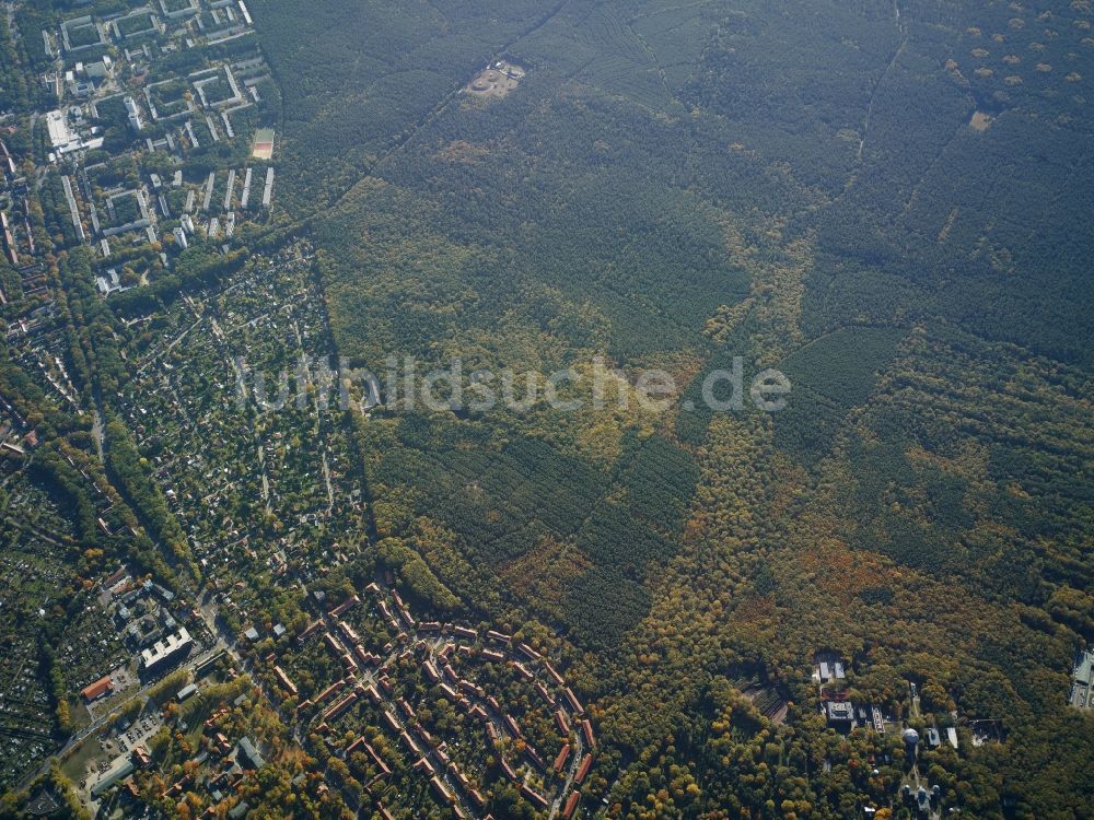 Potsdam von oben - Stadtteil Potsdam Süd im Bundesland Brandenburg