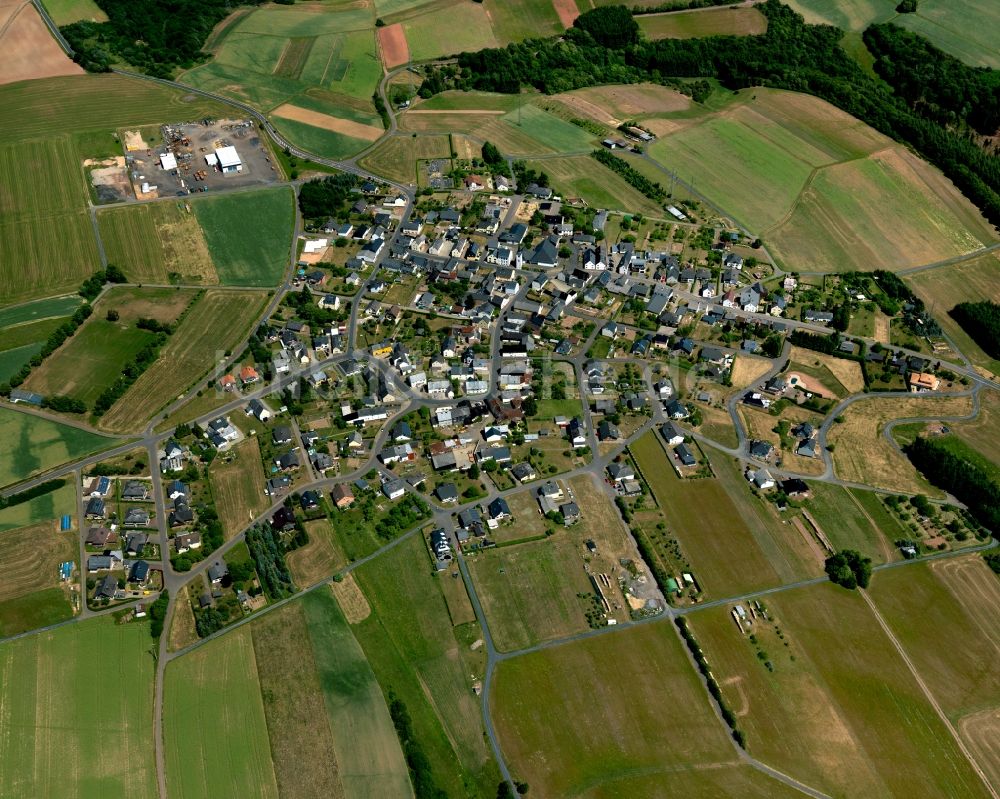 Luftaufnahme Beuren (Hochwald) - Stadtteil im Stadtgebiet in Beuren (Hochwald) im Bundesland Rheinland-Pfalz