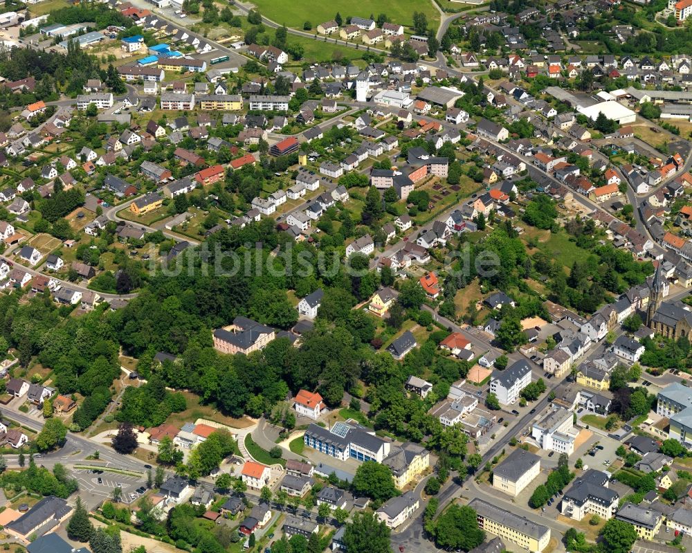 Birkenfeld aus der Vogelperspektive: Stadtteil im Stadtgebiet in Birkenfeld im Bundesland Rheinland-Pfalz