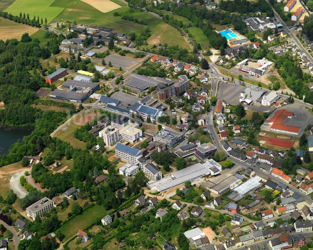 Luftaufnahme Birkenfeld - Stadtteil im Stadtgebiet in Birkenfeld im Bundesland Rheinland-Pfalz