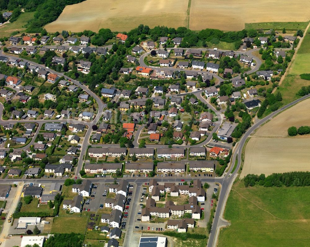 Birkenfeld aus der Vogelperspektive: Stadtteil im Stadtgebiet in Birkenfeld im Bundesland Rheinland-Pfalz