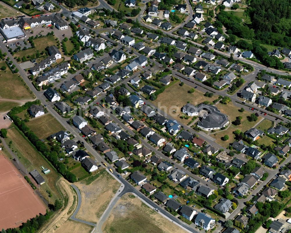 Luftbild Buchholz, Boppard - Stadtteil im Stadtgebiet in Buchholz, Boppard im Bundesland Rheinland-Pfalz