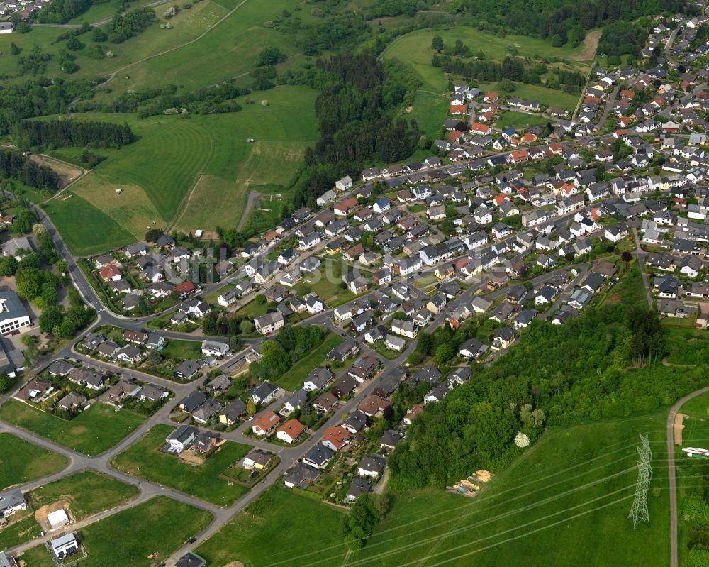 Luftaufnahme Eitelborn - Stadtteil im Stadtgebiet in Eitelborn im Bundesland Rheinland-Pfalz