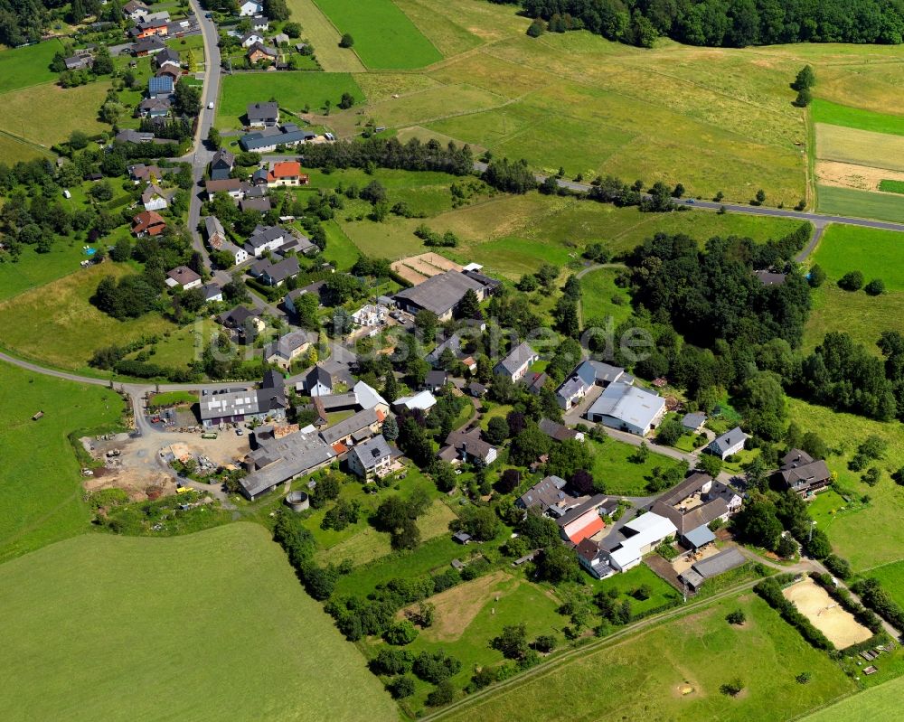 Höhn von oben - Stadtteil im Stadtgebiet in Höhn im Bundesland Rheinland-Pfalz