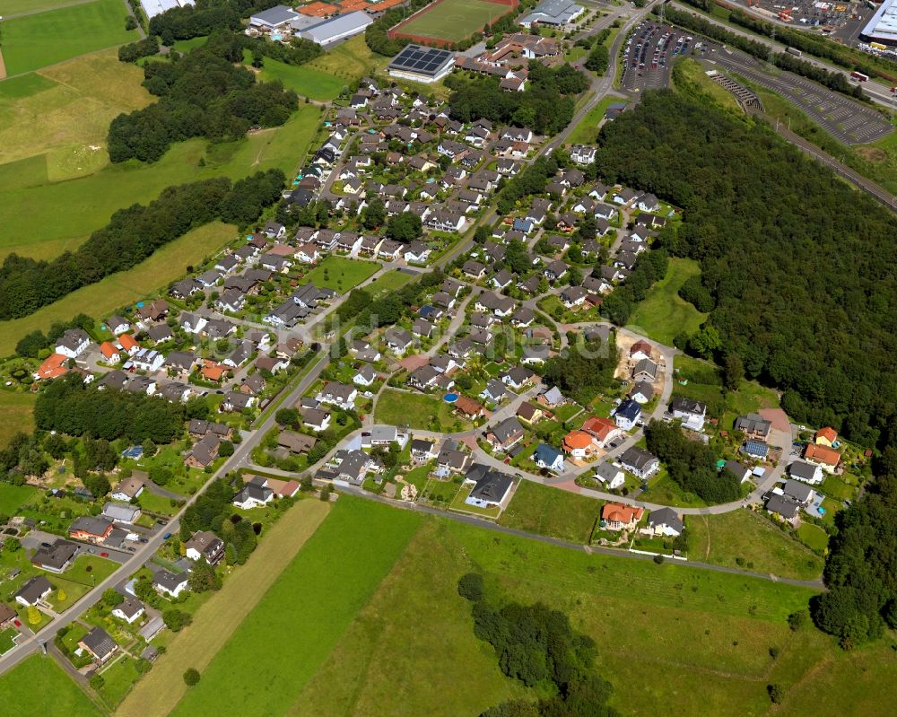 Luftbild Höhn - Stadtteil im Stadtgebiet in Höhn im Bundesland Rheinland-Pfalz