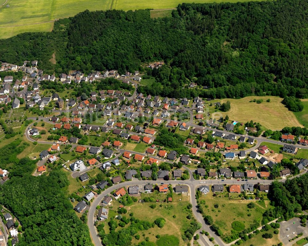 Luftbild Idar-Oberstein OT Weierbach - Stadtteil im Stadtgebiet in Idar-Oberstein OT Weierbach im Bundesland Rheinland-Pfalz