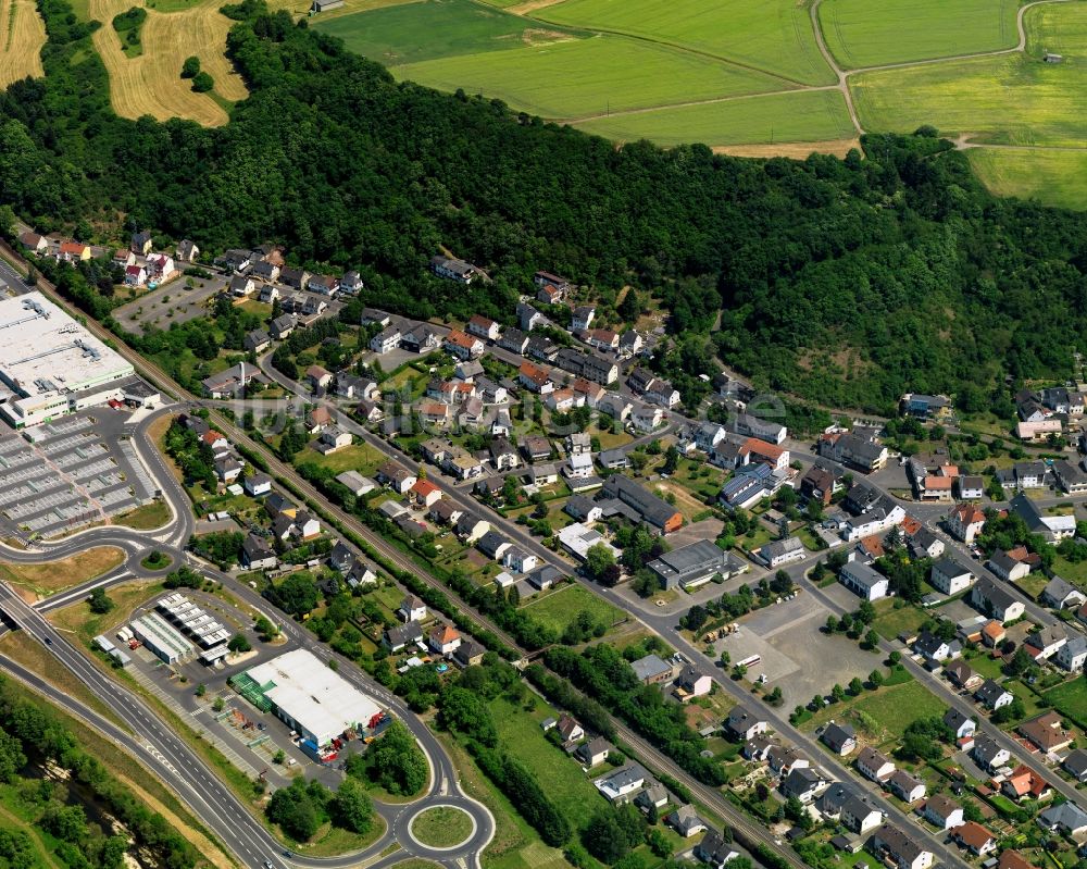 Luftbild Idar-Oberstein OT Weierbach - Stadtteil im Stadtgebiet in Idar-Oberstein OT Weierbach im Bundesland Rheinland-Pfalz