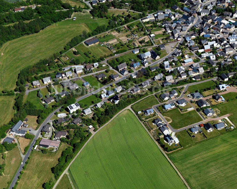 Luftbild Mengerschied - Stadtteil im Stadtgebiet in Mengerschied im Bundesland Rheinland-Pfalz