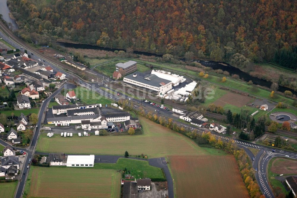 Simmertal aus der Vogelperspektive: Stadtteil im Stadtgebiet in Simmertal im Bundesland Rheinland-Pfalz